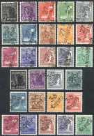 Very Interesting Group Of 8 Sets With Varied Overprints, In General Unmounted And Of Excellent Quality! - Lettres & Documents