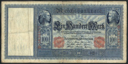 Old Banknote Of 100Mk., Fine Quality, Very Nice! - Autres & Non Classés