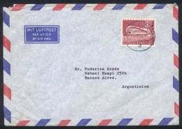 Cover Franked With Michel 154 ALONE, Sent To Argentina On 22/FE/1964, Rare. Michel Catalog Value Euros 430. - Ongebruikt
