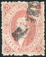 GJ.19, 1st Printing, Cancelled With The Rare CORRIENTES In Large Arch (+300%), Excellent! - Gebraucht