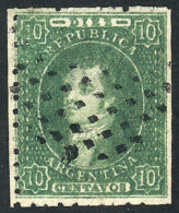 GJ.23, 10c. Worn Impression, Absolutely Superb! - Used Stamps