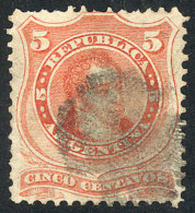 GJ.38, With PONCHITO Cancel Of Buenos Aires, Completely Out Of Period, VF And Very Rare! - Other & Unclassified