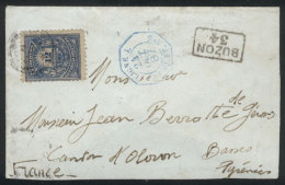 Cover Sent From Buenos Aires To France On 24/OC/1887, Franked With GJ.79, Very Nice! - Other & Unclassified