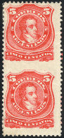 GJ.84PH, Vertical Pair IMPERFORATE Between, Excellent Quality! - Other & Unclassified