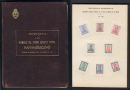 Gift Book For Those Attending The 1st Panamerican Postal Congress In Buenos Aires, 1921, It Contains PROOFS Of... - Andere & Zonder Classificatie