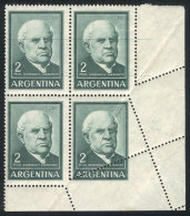 GJ.1135B, Corner Block Of 4 With NOTABLE Perforation Variety! - Other & Unclassified