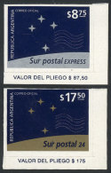 GJ.2934/5, 1999 Sur Postal, Cmpl. Set Of 2 Values, MNH, VF Quality, Catalog Value US$52 - Andere & Zonder Classificatie