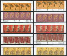 GJ.3089a (2 Strips, Top And Lower Row Of The Sheet) + 3090b + 3090c + 3091b  + 3091c + 3092b (x2, Top And Lower Row... - Autres & Non Classés