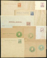 10 Varied Postal Stationeries, All With MUESTRA Overprint, Some Rare, Good Opportunity! - Postwaardestukken