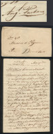 Folded Cover (with Its Original Letter Included) Sent From The Countryside To Manuel Reynoso In Buenos Aires On... - Andere & Zonder Classificatie
