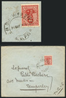 Cover Sent From MALABIA To Temperley On 2/MAY/1911, Franked With 5c. San Martín In Oval With Cancel Of... - Andere & Zonder Classificatie