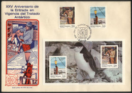 Beautiful FDC Cover Commemorating The Antarctic Treaty, VF Quality! - Andere & Zonder Classificatie
