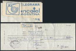 Telegram Of 7/JA/1988 With Interesting SEAL, Scarce! - Andere & Zonder Classificatie