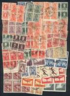 More Than 130 Stamps In BLOCKS OF 4 Or LARGER, All Used And Of Very Fine Quality. Some Interesting Cancels Can Be... - Verzamelingen & Reeksen