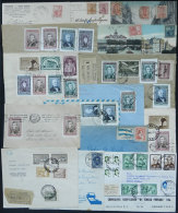 Lot Of More Than 20 Covers, Cards, Etc. Used In Varied Periods, Nice Postages And Postmarks, Good Lot For The... - Collections, Lots & Series