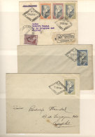 Old Collection Of First Day Covers, Including The Rare FDC Of The Postal Welfare And San Juan Issues, General... - Collections, Lots & Séries