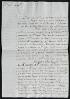 Hand-written Document Of The Year 1808 In Villa De Luján, Related To Topic PULPERIAS, 4 Pages, Excellent... - Andere & Zonder Classificatie