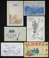 Lot Of 130 QSL Cards (mostly Of The 1950s), Most Sent To Argentina (some To Neighboring Countries), Very Nice, VF... - Other & Unclassified