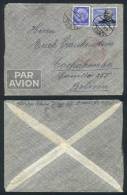 14 Covers Or Postcards Sent To BOLIVIA Between 1938 And 1940, Most Air Mail. All The Items Are Franked With German... - Brieven En Documenten