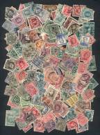 Several Hundreds Old Used Stamps, Fine To VF General Quality. Perfect Lot To Look For Scarce Cancels And Varieties,... - Verzamelingen