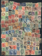 Lot Of Old Stamps, A Careful Review Will Surely Reveal Varieties, Interesting Shades, Good Cancels Etc. Yvert... - Other & Unclassified