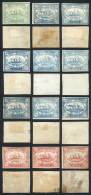 Lot Of 12 Genuine Unused Stamps (Scott L2 + L3 X8 + L4 X3), Some With Gum, And Other 24 Stamp Forgeries. General... - Autres & Non Classés