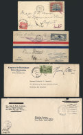 16 Used Covers / Cards Etc., Most Old, Including Some Very Interesting Material For The Specialist, High Retail... - Andere & Zonder Classificatie