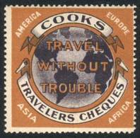 Cooks Travellers Cheques, VF Quality, Rare! - Sonstige & Ohne Zuordnung