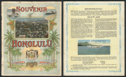 Small Book Of 16 Pages With Views Of The Islands, Circa 1920, Very Nice! - Hawaii