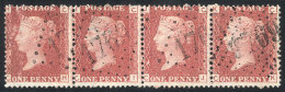 Sc.33 (SG.43) Plate 78, Strip Of 4, With French Numeral "1769" Cancel Of Le Havre, Scarce, Very Fine Quality. NOTE:... - Autres & Non Classés