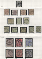 Album Page With Stamps Issued Between Circa 1883 And 1884, Fine General Quality (some With Minor Defects), Catalog... - Verzamelingen