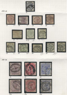 Album Page With Stamps Issued Between Circa 1883 And 1884, Fine General Quality (some With Minor Defects), Catalog... - Sammlungen