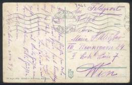 FELDPOST Postcard Sent To Austria On 2/MAY/1915, Interesting! - Other & Unclassified