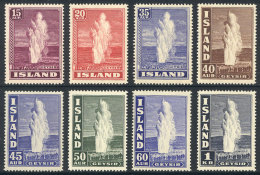 Sc.203/208B, 1938/47 Geiser, Complete Set Of 8 Unmounted Values, Excellent Quality, Catalog Value US$190. - Autres & Non Classés