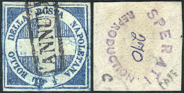 Sc.9, 1860 ½t. Blue, Sperati FORGERY, Excellent Quality, Rare! - Sicilië