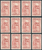 Yvert 626 X 12 Unmounted Examples, Excellent Quality, Catalog Value Euros 360. - Ohne Zuordnung
