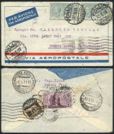 Airmail Cover Sent From Paludi To Buenos Aires Via Air France On 28/MAY/1931, Franked By Sc.C9 X2 + Other Values... - Ohne Zuordnung