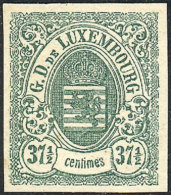 Sc.11, 1859 37½c. Green, Sperati FORGERY, Excellent Quality, Rare! - Lettland