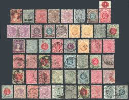 Lot Of Old Stamps, Most Of Fine To Very Fine Quality, Used (with Some Interesting Postmarks) And Unused (with Or... - Natal (1857-1909)