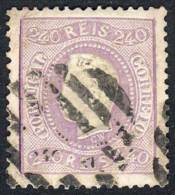 Yv.34, 1867/70 240R. Violet, Used, Fine Quality (it Has A Tiny Tear At Bottom Margin, Superb Appearance), Rare,... - Other & Unclassified
