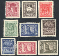 Sc.15/23, 1929 Complete Set Of 9 Values, VF Quality (Sc.21 With Minor Defect On Gum, Not Considered In The Price),... - Andere & Zonder Classificatie