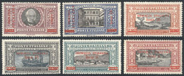 Sc.11/66, 1924 Manzoni, Complete Set Of 6 Values, Very Fresh, VF Quality (the Low Value Without Gum), Catalog Value... - Somalië