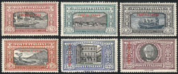 Sc.11/16, 1924 Manzoni, Complete Set Of 6 Values, Excellent Quality, Catalog Value US$655. - Tripolitania