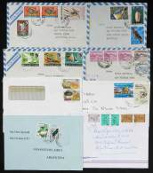 Lot Of 18 Covers, Most Sent To Argentina (some From Remote Places, Such As Pitcairn, Senegal, New Hebrides, Etc).... - Sonstige & Ohne Zuordnung