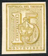 Yv.32, UNADOPTED ESSAY On Thick Paper, Topic Horses, Cows, VF Quality! - Uruguay