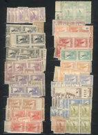 Stock Somewhat Disorganized Of Hundreds Of Stamps And Sets, Including Much 'back Of The Book' Material, Fine To... - Uruguay