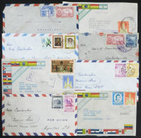 19 Covers With Interesting Postages Sent To Argentina, Very Fine Quality, LOW START. - Venezuela