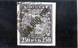 B - Russia 1922 - Soprastampato - Oblitérés