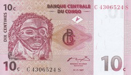 CONGO 10 CENTIMES 1997   FDS - Repubblica Del Congo (Congo-Brazzaville)