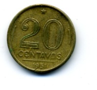 1951 20 CENTAVOS - Brasilien